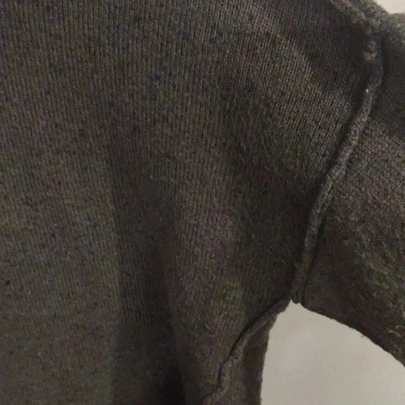 Michael Kors women's‎ med forest green long sleeve turtleneck wool blend sweater - Picture 3 of 5